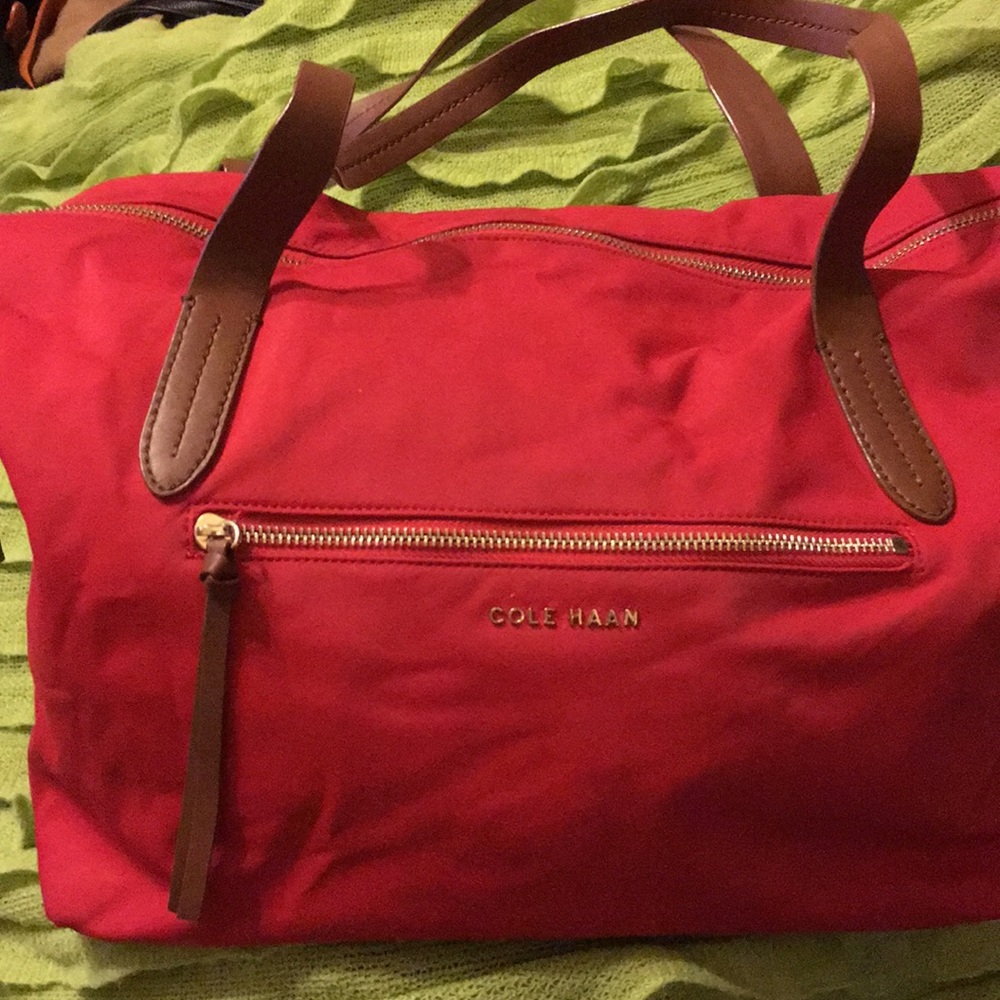 Cole Haan nylon bag.